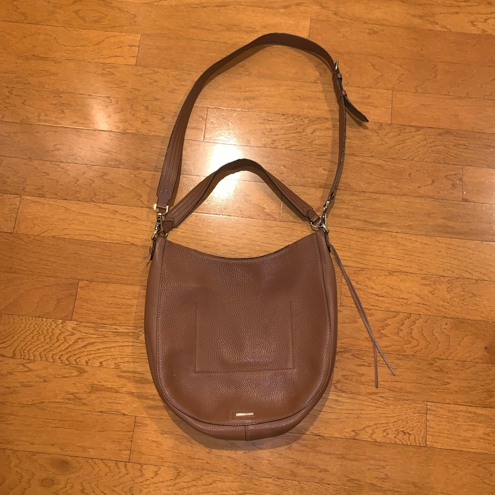 Rebecca Minkoff Brown Leather Hobo Bag w/2 Straps